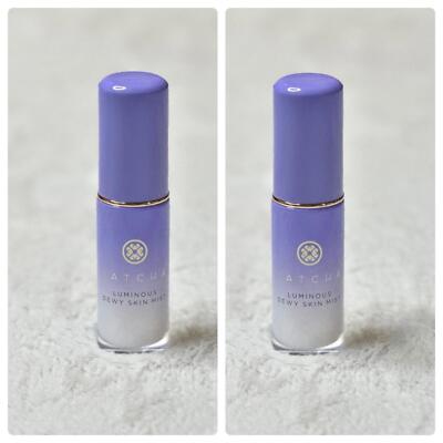NEW 2x Tatcha Luminous Dewy Skin Mist 12ml each