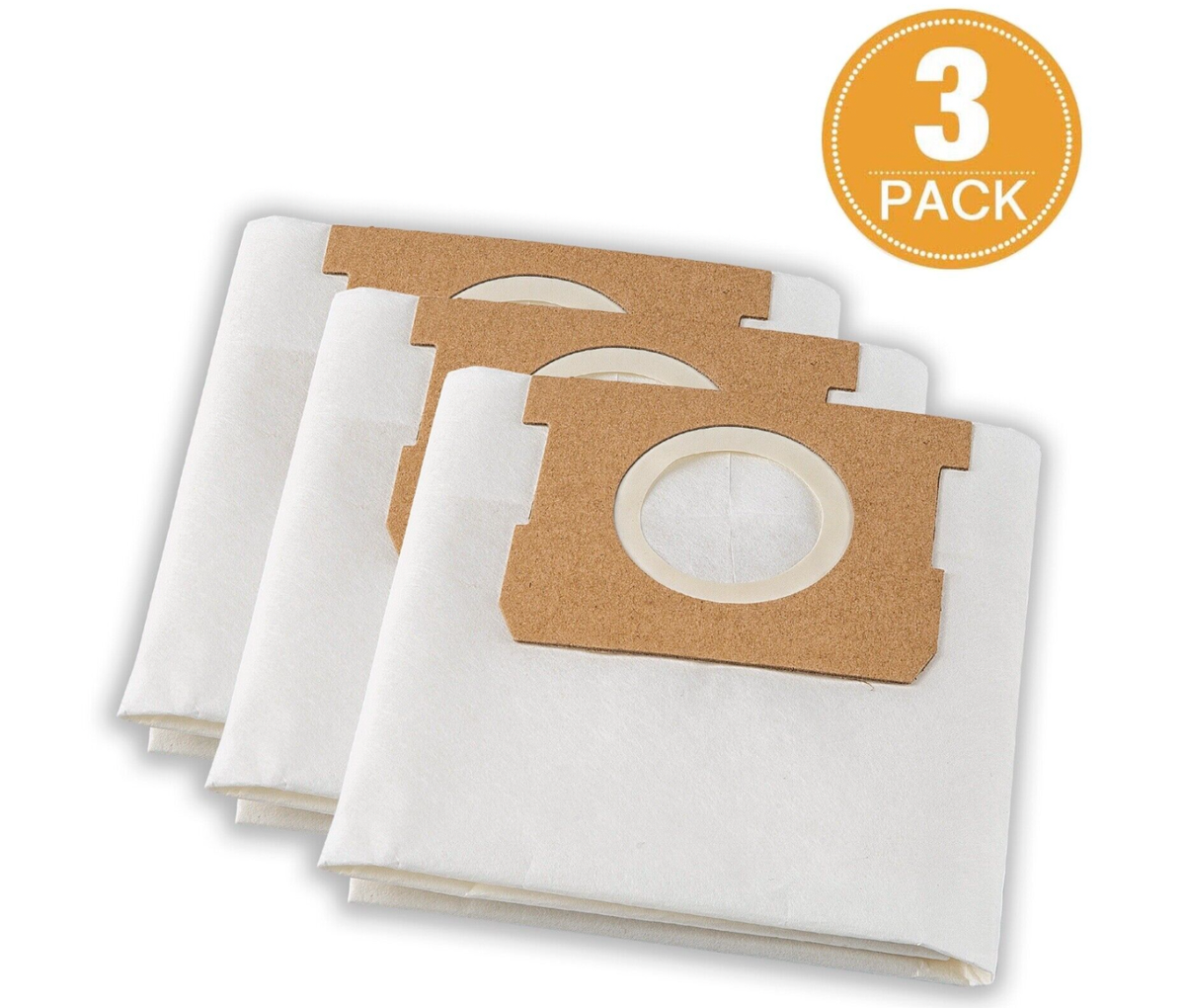 Vacmaster 4-5 Gallons Standard Dry Vacuum Dust Filter Bags DVB45