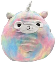 Squishmallow Bo Llama Llamacorn Unicorn Justice Plush Big 16" Tie Dye Soft