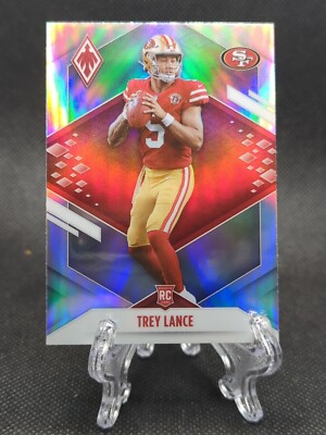 2021 Panini Phoenix Rookie Silver Trey Lance #103 Rookie RC San Francisco 49ers