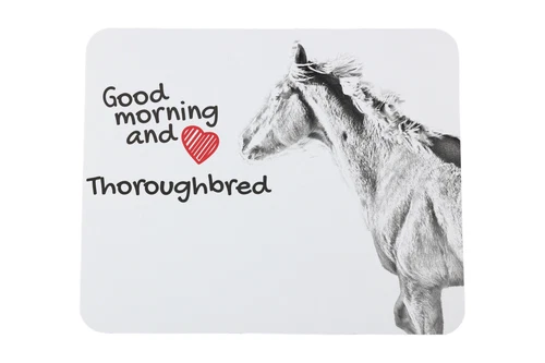 Engels volbloedpaard muismat met paard Art-Dog
