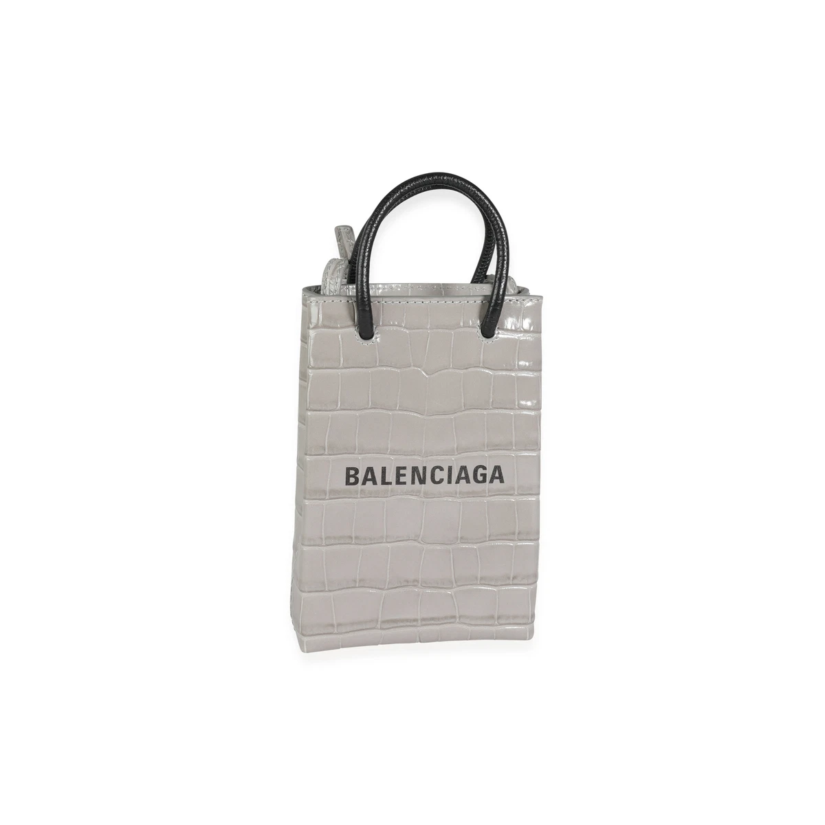 Balenciaga Shopping Mini Phone Bag  Farfetch