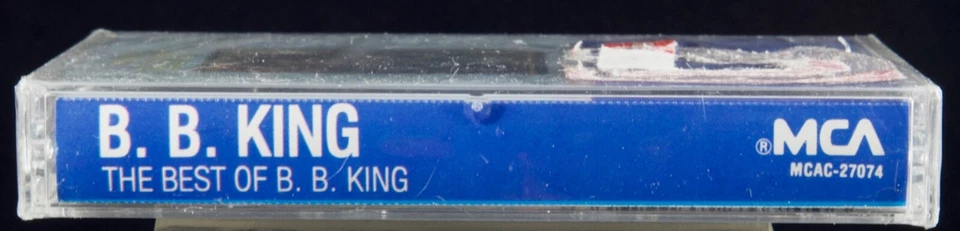 B.B. King Best Of BB King MCA Cassette Tape US 1985 Blues MCAC-27074 1972 1973 - Image 3 of 4