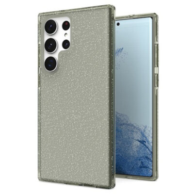 Stardust Glitter Hybrid Case for Samsung Galaxy S23 Ultra - Black