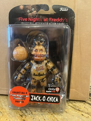 RARE GAMESTOP EXCLUSIVE FIVE NIGHTS AT FREDDY S JACK O CHICA FNAF 2016