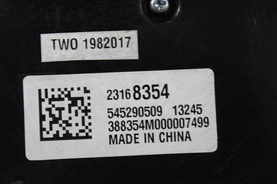 2014 CHEVY MALIBU AC Control 23168354 Module 389 1F3 B4 - Image 3 of 4