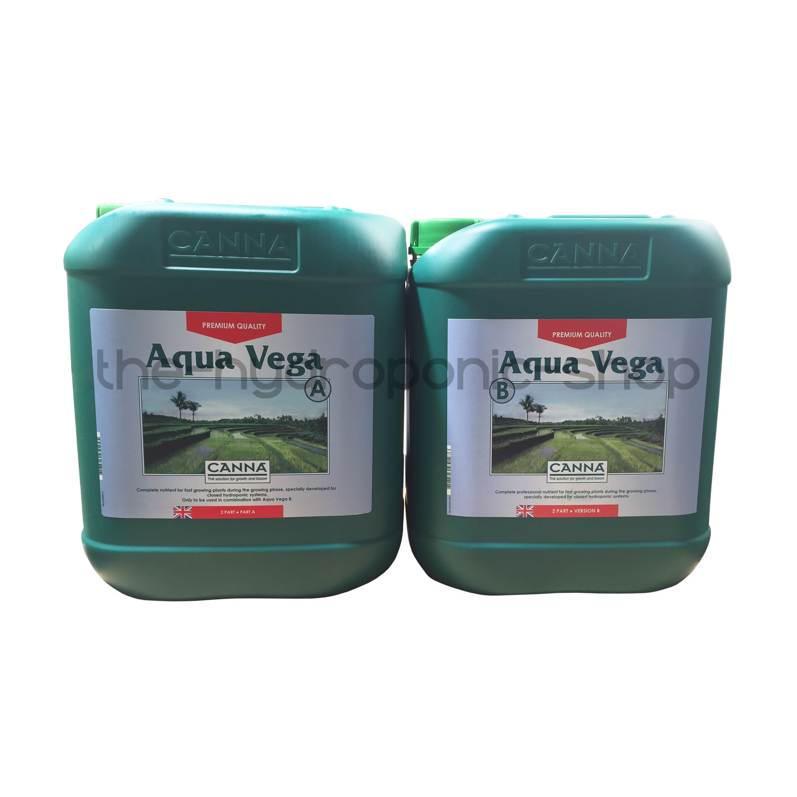 Canna Aqua Vega 5L A + B Plant Nutrient For Recirculating Systems