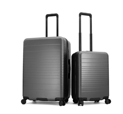 Two-Piece Hardside Luggage Set GREY 