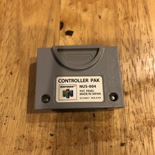 N64 Controller Pak NUS-004 OEM Official Nintendo 64 Memory Card