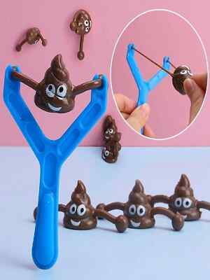 3 Stck. Mini Kacke Kreativität Schuss Bogen lustig Neuheit Geschenk Spielzeug für Kinder Hallowee