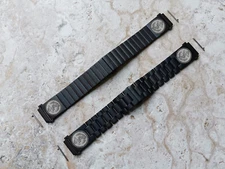 Anchor Engraved Black Band for Garmin Forerunner 55 165 245 645 D2 Air AN1-BA20