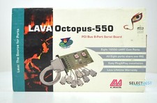 LAVA OCTOPUS-550 PCI BUS 8 PORT SERIAL BOARD 8 WAY SPLITTER   LOOK   E 