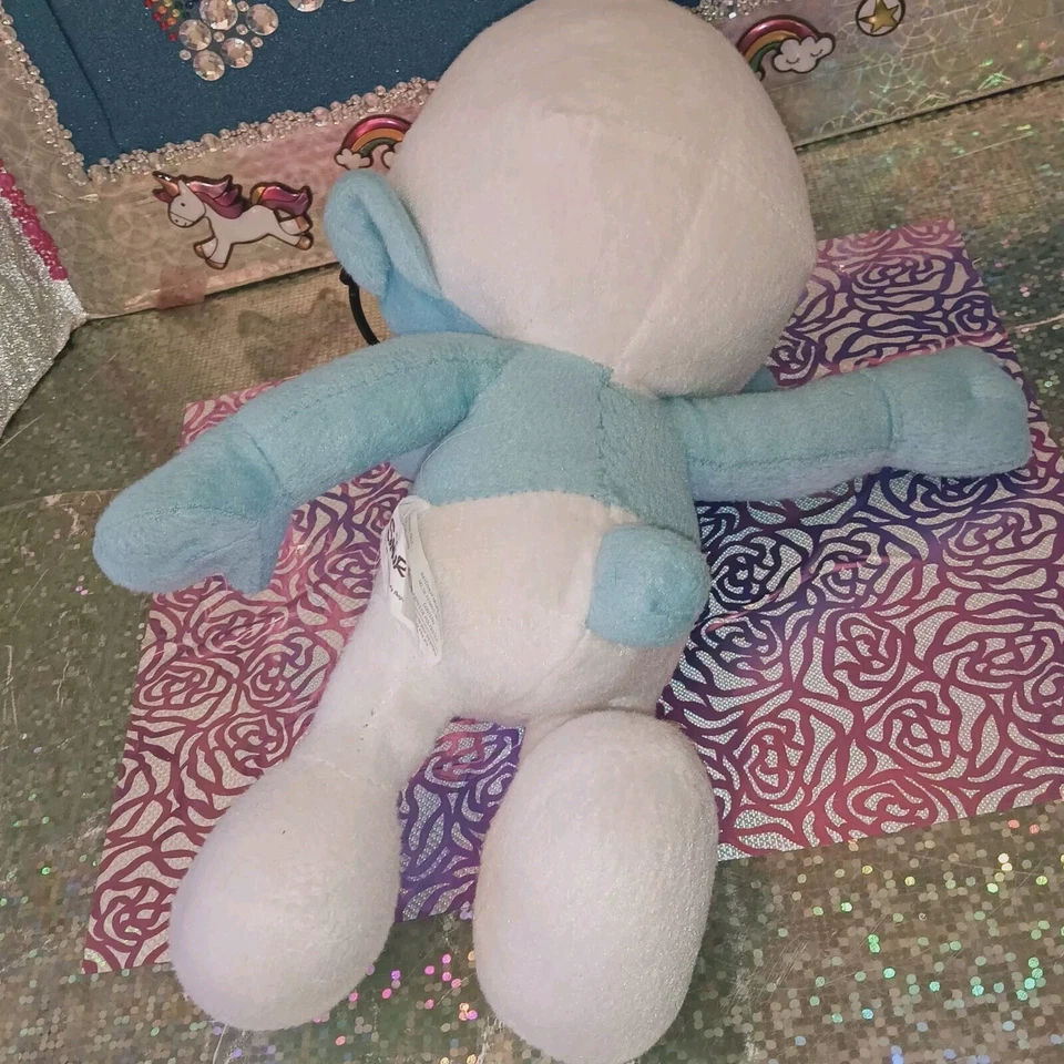 🦄Nanco / The Smurfs / "Brainy Smurf" with Black Glasses '2010 15” Plush! - Image 4 of 4