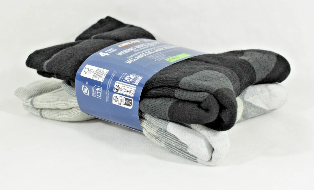 Kirkland Signature Merino Wool Blend Full Cushion Socks Men's 7-13 New Free Ship
Opens in a new wind