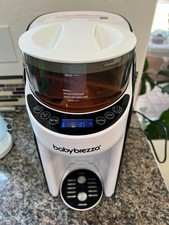 Baby Brezza Pro Advanced Formula Dispenser White Cleaned Extra Funnels more