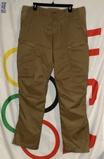 5.11 Tactical Pants Mens 38x32 Brown Cargo Lightweight Stretch