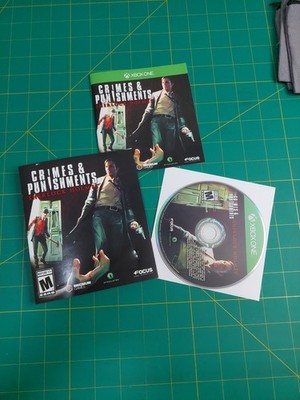 Sherlock Holmes: Crimes & Punishment - Microsoft Xbox One XB1 Disc Manual & Game