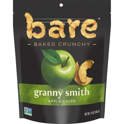 Bare Baked Crunchy Apple Chips, Granny Smith Apple, Gluten Free, 3.4 oz Bag HOT