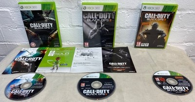Xbox 360 Call of Duty Black Ops 1 2 3 Trilogy Bundle getestet PAL Zombies