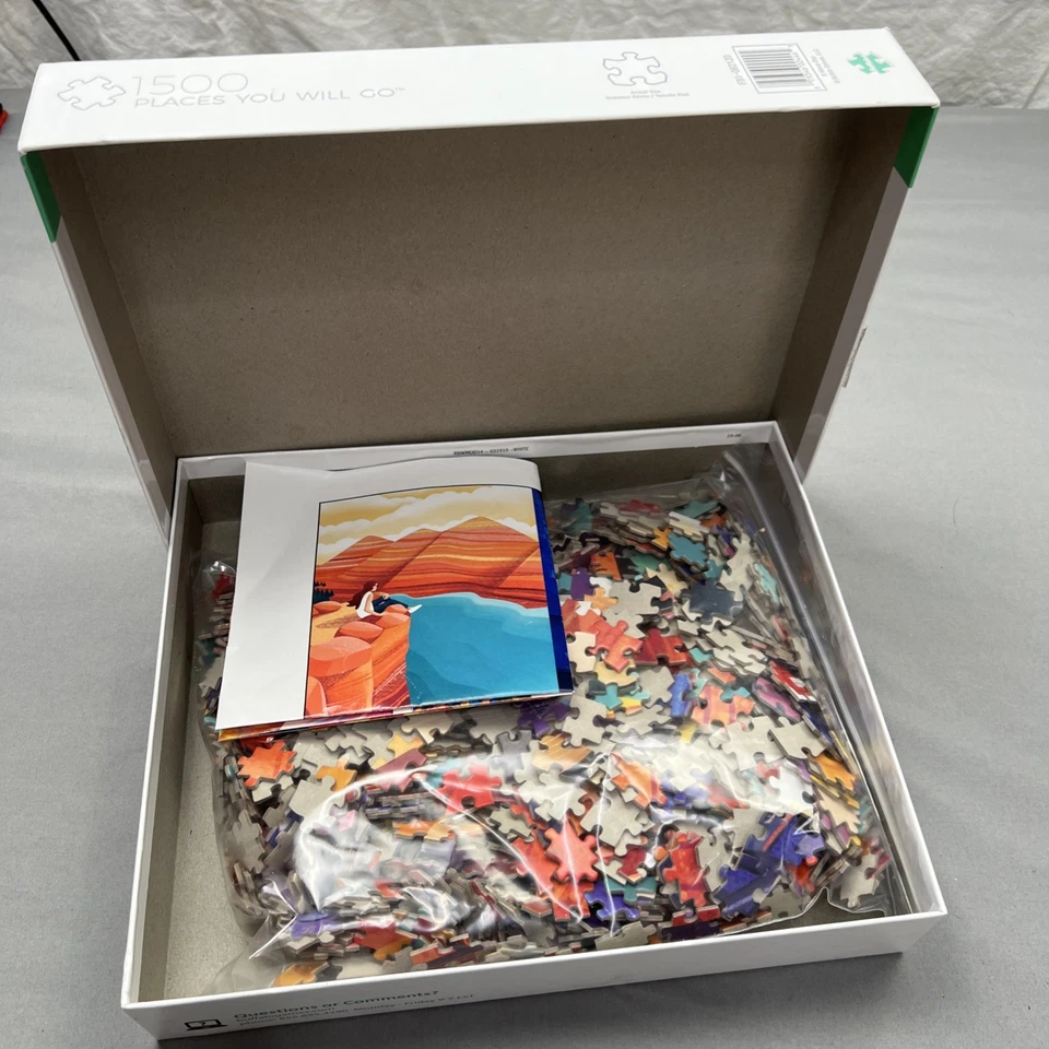 Buffalo Games Places You Will Go By Marcy Day 1500 Piece Jigsaw Puzzle - Image 4 of 4