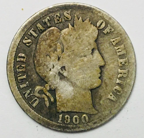 LOT #L379   1900-O BARBER DIME (BETTER DATE)