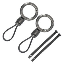 Universal Detachable Metal Car Key Chain Anti Lost Keyring Car Accessory
