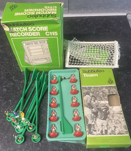 Subbuteo 8 GK’s +ARSENAL LW Football Team