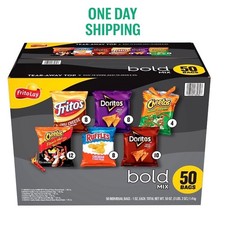 Frito-Lay Bold Mix Variety Pack 50 Count Chips