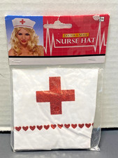 Nurse Hat A E Doctors Nurses Fancy Dress Costume Accessory Halloween