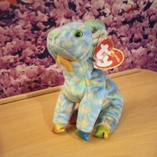 TY Beanie Babies/Baby Zodiac GOAT 2000 Retired Animal Soft Toy Plush W/ Tags