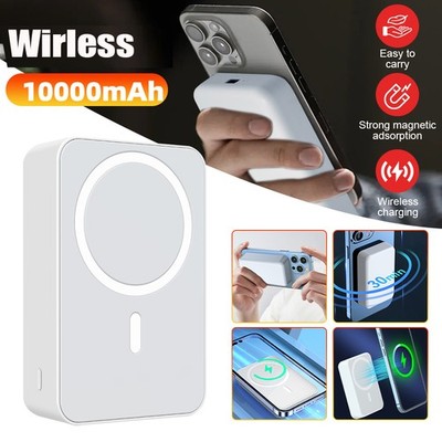 Wireless Power Bank Magnetic Mini Fast Charger External Battery For iPhone 12-17