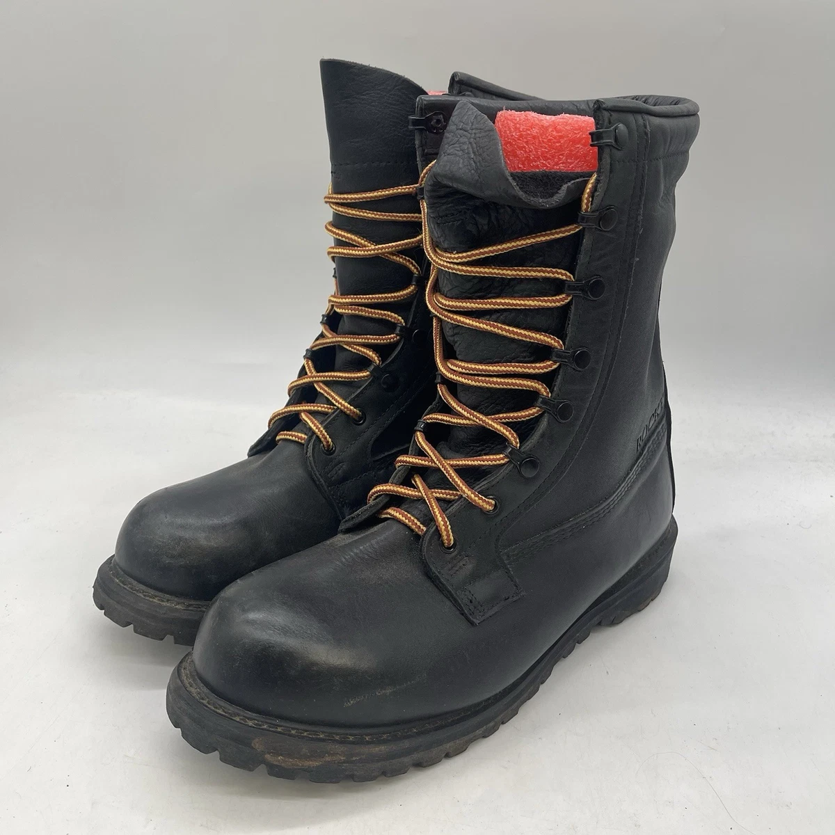 Refrigiware 146CR ASTM Mens Black Waterproof Vibram Insulated Boots US 12 VGC Crossover Hiker Boot (145) | RefrigiWear main image 2