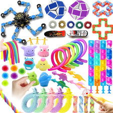 Fidget Toys Set 50 Stück - Stressabbau Spielzeug für Kinder & Erwachsene
