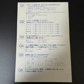 Sega Saturn With Obi Postcard Gunbird Ss Operation Confirmed