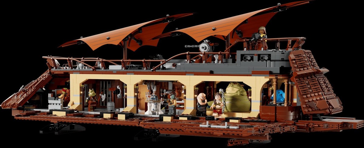GENERIC Star Wars Jabba's Sail Barge 75397 Complete Set | No Box