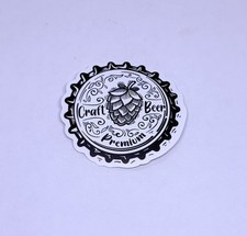 Craft Beer Bar Bottle Cap Sticker Decal Vinyl Cool Art Souvenir Journal Wall Tc6