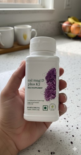Amway Nutrilite Cal Mag d Plus, Pack of 90 Tablets for Dental health ...