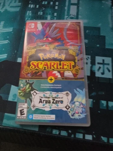 Pokemon Scarlet and The Hidden Treasure of Area Zero - Bundle (Nintendo Switch,