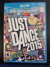 Just Dance 2015 (Nintendo Wii U, 2014) Fully Tested No Manual