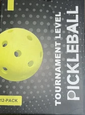 Tournament Level Pickleballs 12-pack