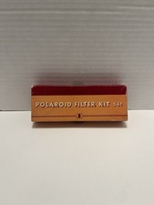 Vintage Polaroid Filter Kit 541 Set Of 3 Lenses In Original Box Case No Paper