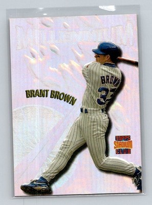 1997 Stadium Club #M9 Brant Brown Millennium