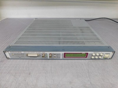 ROHDE & SCHWARZ 2068.8597.02 MPEG 2 MEASURMENT DECODER DVMD M4536