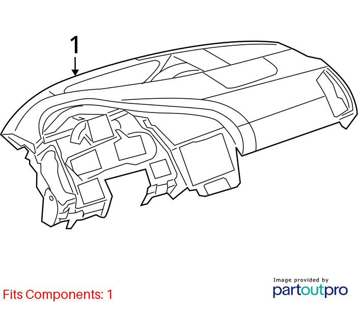 2008-2015 Audi R8 v10 Oem Front Dashboard Dash Instrument Panel Assembly W/ Bag