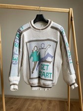 Maglione grosso vintage anni 80 made in England Get Smart