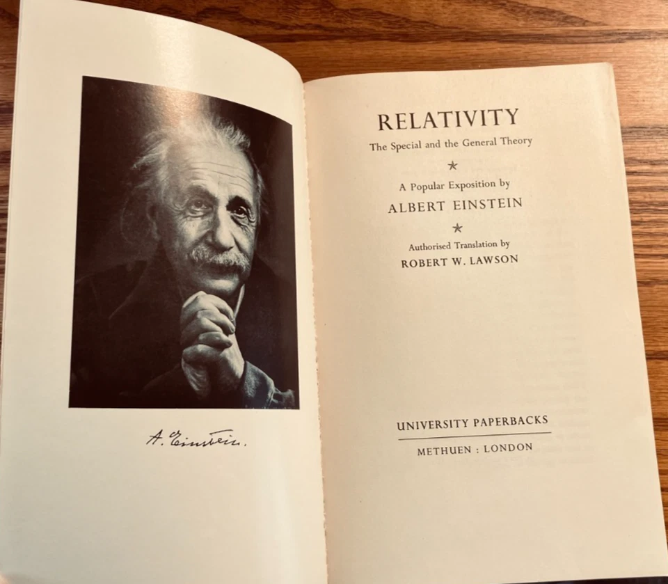 VTG Relativity: The Special & The General Theory, Einstein, University PB 1964 - Image 2 of 4