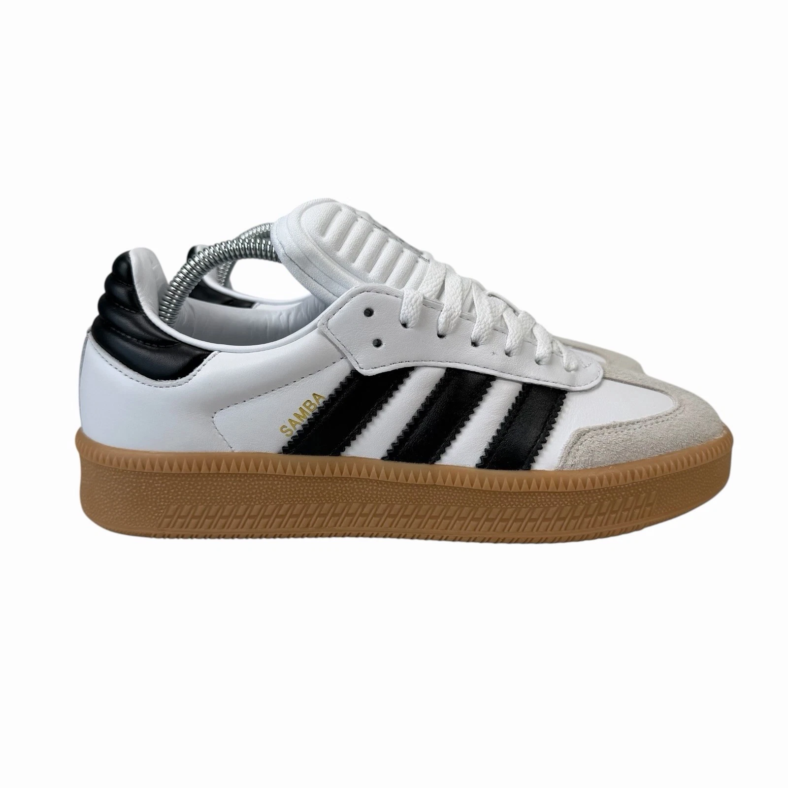 Adidas Originals Samba XLG Core White Black Gum Shoes IE1377 Men's Sz 7.5 - 11.5