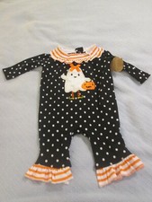 Halloween Baby Girl 6 Mo. 12-16 lbs. One Piece Romper