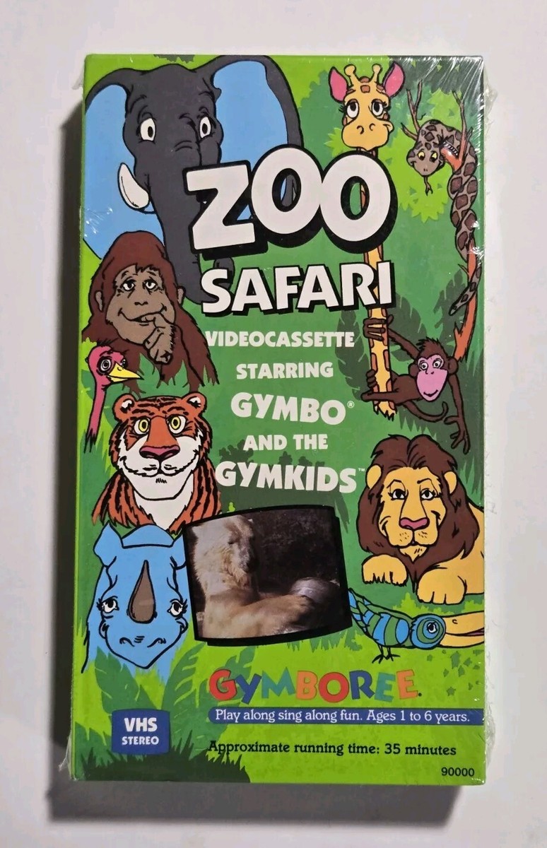 Gymboree: Zoo Safari VHS (1988) -- NEW! SEALED!! HANG TAG | eBay