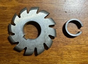 HSS 5/8x3-1/2x1-1/4 Concave Cutter Blade 12-Teeth